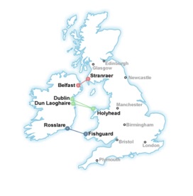 sailrail to ireland